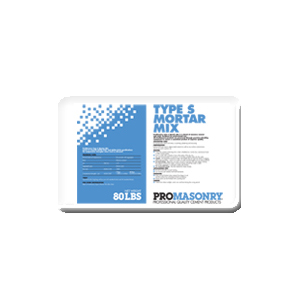 Type S Mortar Mix Promasonry