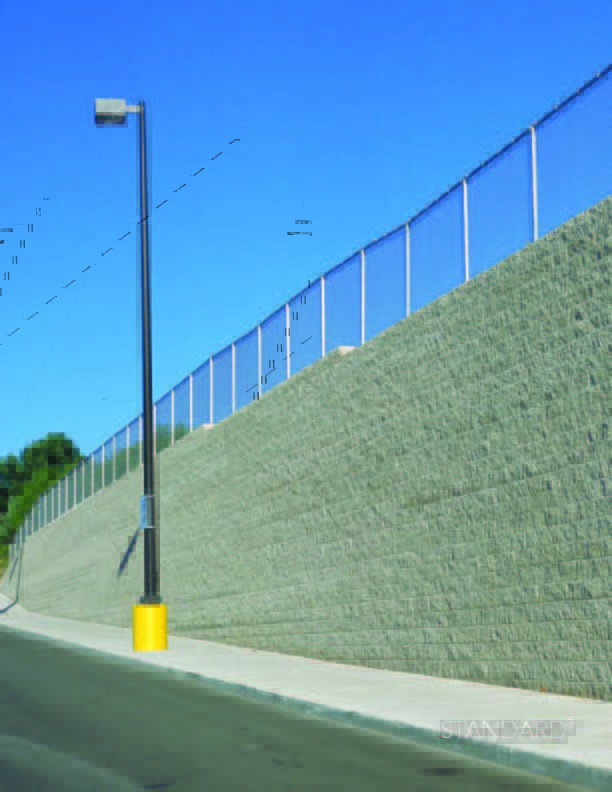 Jandris Keystone Standard retaining wall